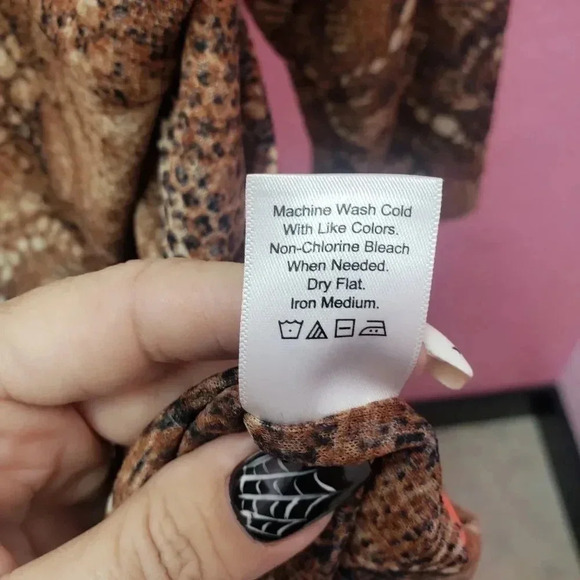 Coldwater Creek Brown Blouse - Picture 4 of 5